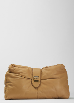 Объемная сумка-клатч Max Mara Cuddlem из мягкой кожи, фото